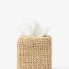 Woven Tissue Box Cover|Pigeon & Poodle dba Made goods Outlet