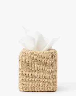 Woven Tissue Box Cover|Pigeon & Poodle dba Made goods Outlet