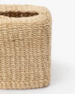Woven Tissue Box Cover|Pigeon & Poodle dba Made goods Outlet
