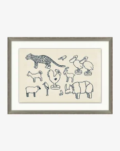 Zoo Cut-Outs|Art Headquarters, LLC DBA Wendover Art Group DBA Kevin O'Brien Studio Sale