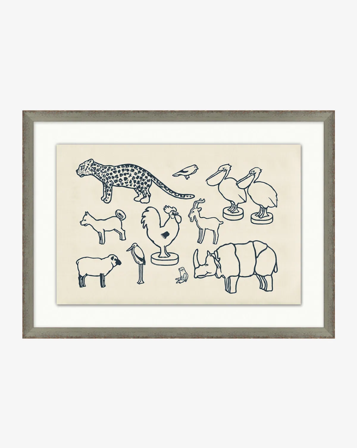 Zoo Cut-Outs|Art Headquarters, LLC DBA Wendover Art Group DBA Kevin O'Brien Studio Sale